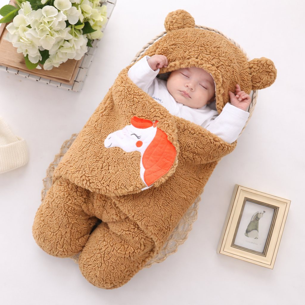 Baby Hooded Wearable Sleeping Bag