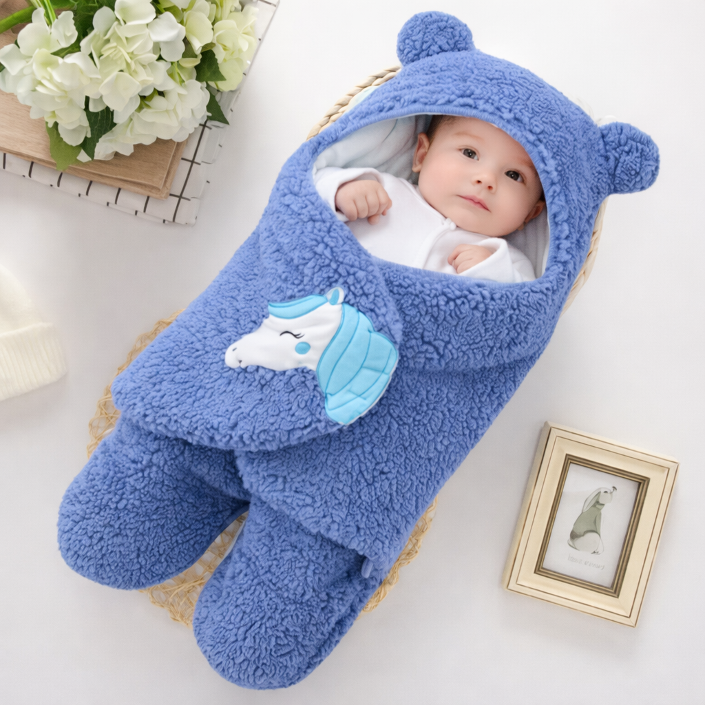 Baby Hooded Wearable Sleeping Bag