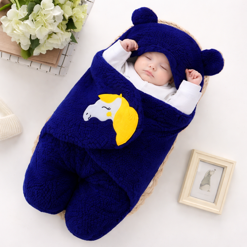 Baby Hooded Wearable Sleeping Bag