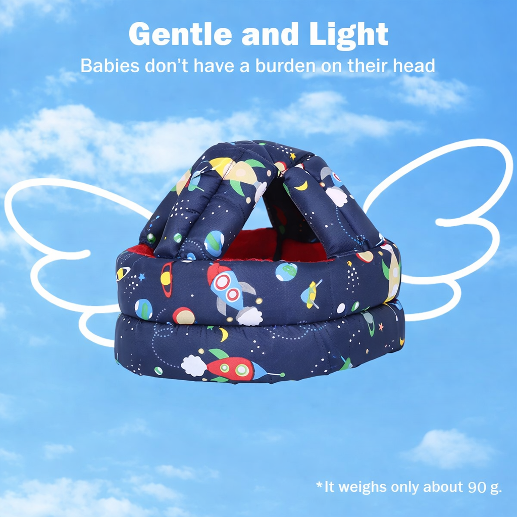 Soft Cushioned Baby Safety Helmet